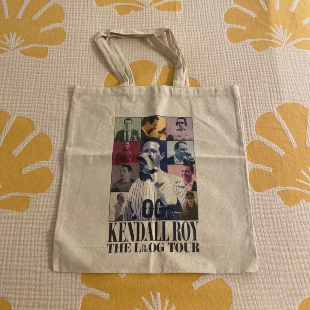Kendall Roy Succession TV Show HBO Tote Bag Eras Tour